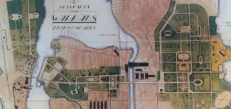 Vanhan Varkauden kartta.