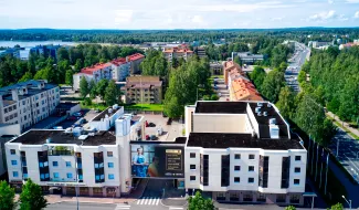 Ilmakuva Hotel Oscarista