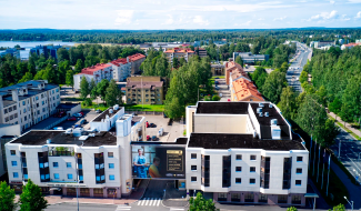 Ilmakuva Hotel Oscarista