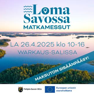 Loma Savossa -matkamessut mainos