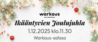 Ikääntyvien joulujuhla 1.12.2025 kuvituskuva.
