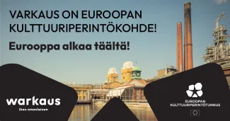 kuvassa massatornit ja euroopan kulttuuriperintötunnus.
