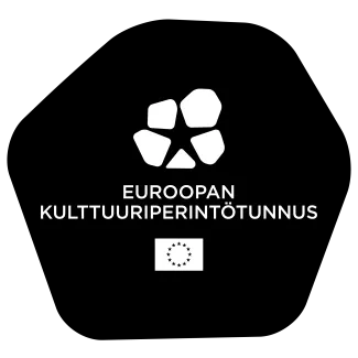euroopan kulttuuriperintötunnuksen logo.